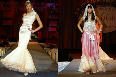 pokaz kolekcji haute couture Hanna Bieńkowska - PKiN 2004