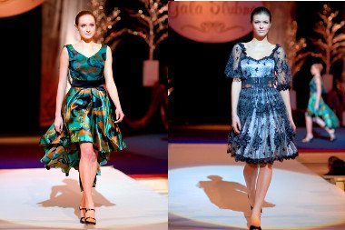 pokaz kolekcji sukni dla świadkowej Hanna Bieńkowska - PKiN 2009