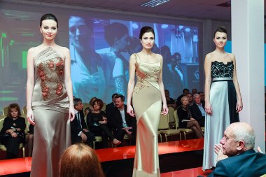 pokaz kolekcji sukni koktajlowych Hanna Bieńkowska - Lublin 2013